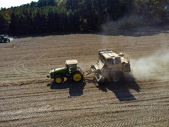 Wilson NC Peanut Harvest-0095