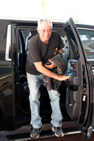 Marvin Bozarth Award Arrival - click to view